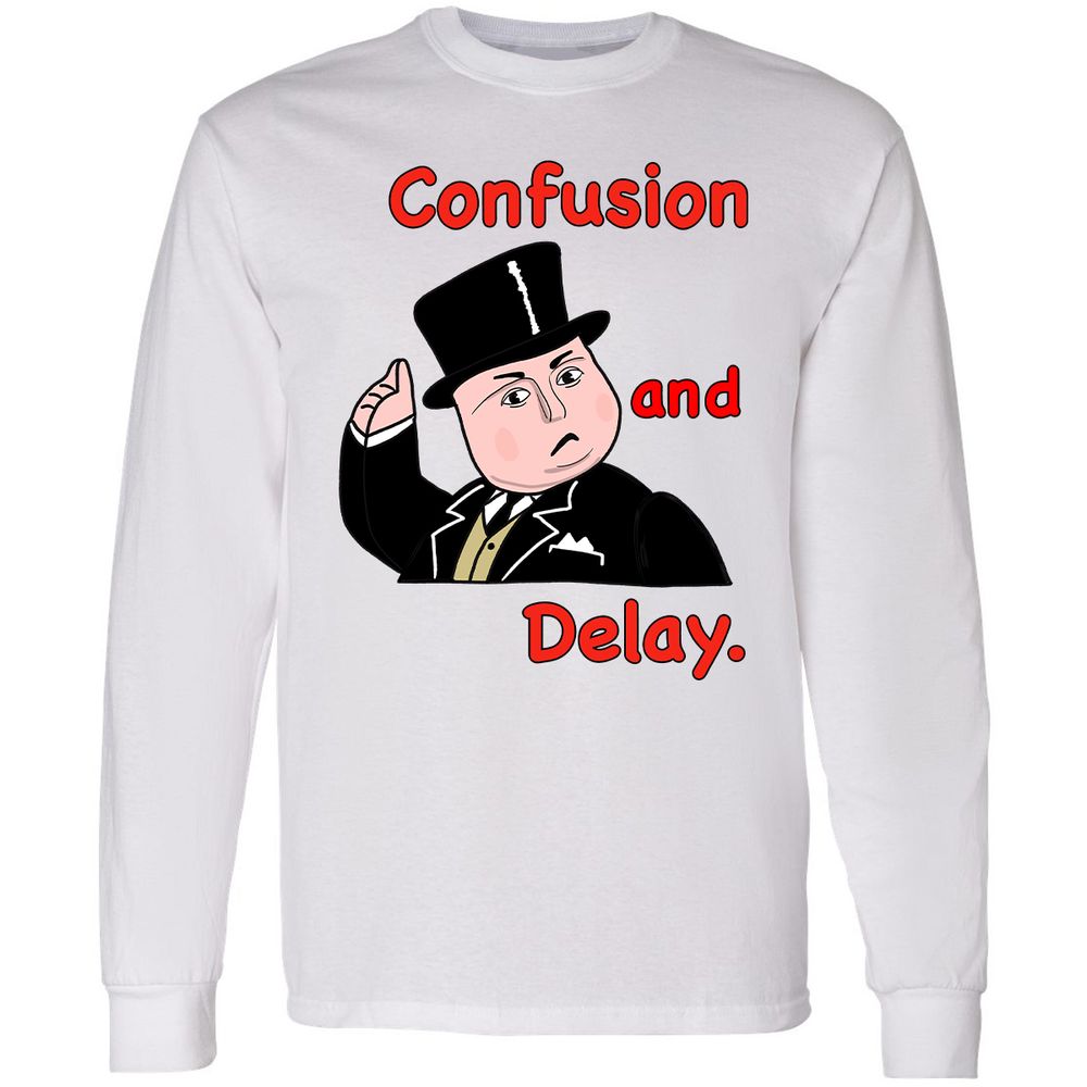 Long Sleeve T-Shirt - EHSMRSCS - White - 1