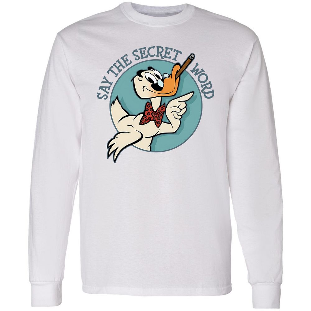 Long Sleeve T-Shirt - LXZKDLZU - White - 1