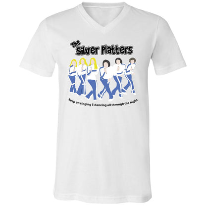 Unisex V-Neck T-Shirt - 7H1R996X - White - 1