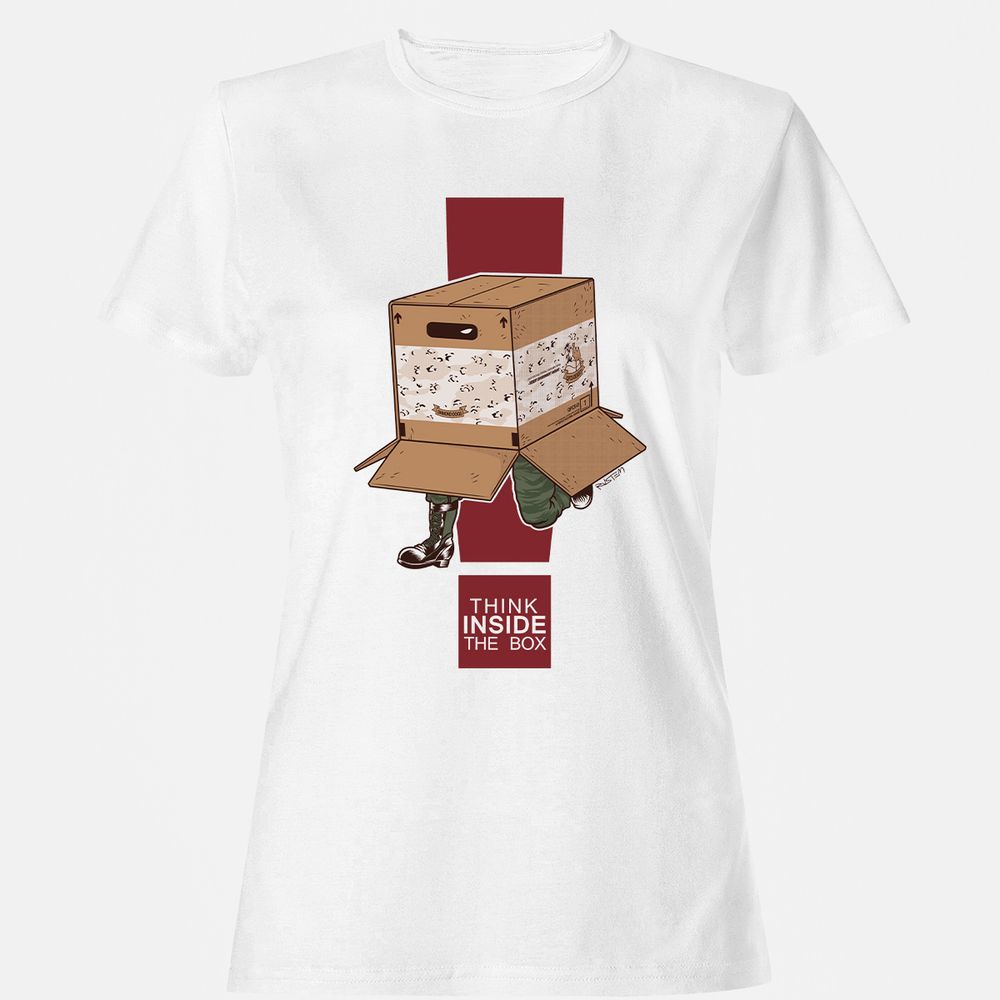 Women's T-Shirt - 8GAHCQYN - White - 1