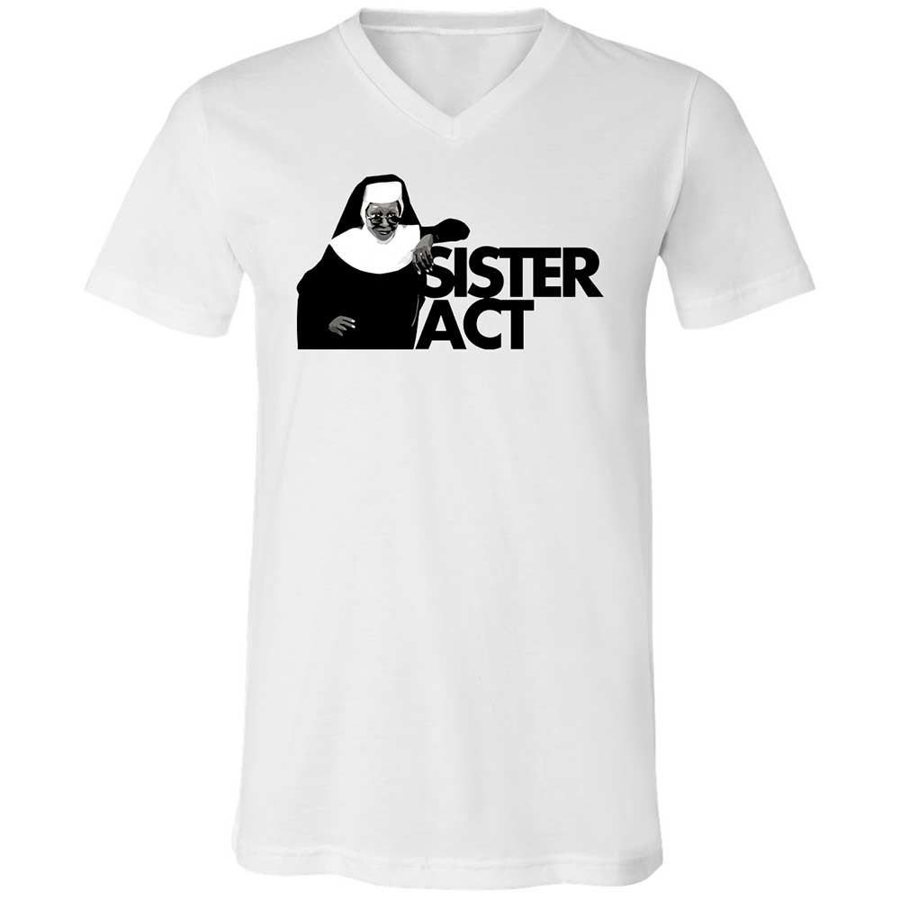 Unisex V-Neck T-Shirt - S88SBL5V - White - 1
