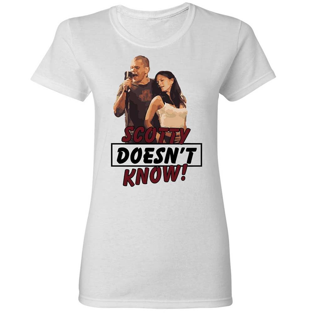 He Doesn't Know - White - 1