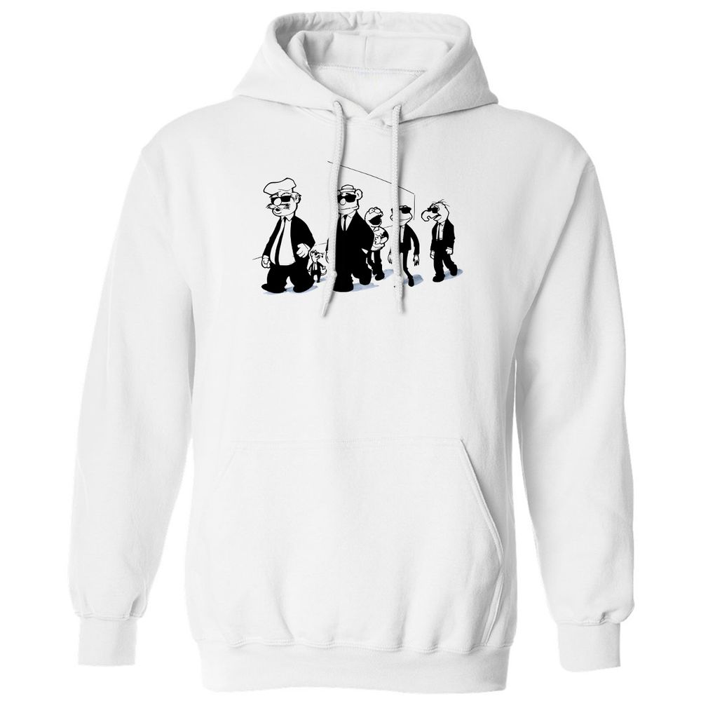 Classic Unisex Hoodie - F8BLRZZA - White - 1