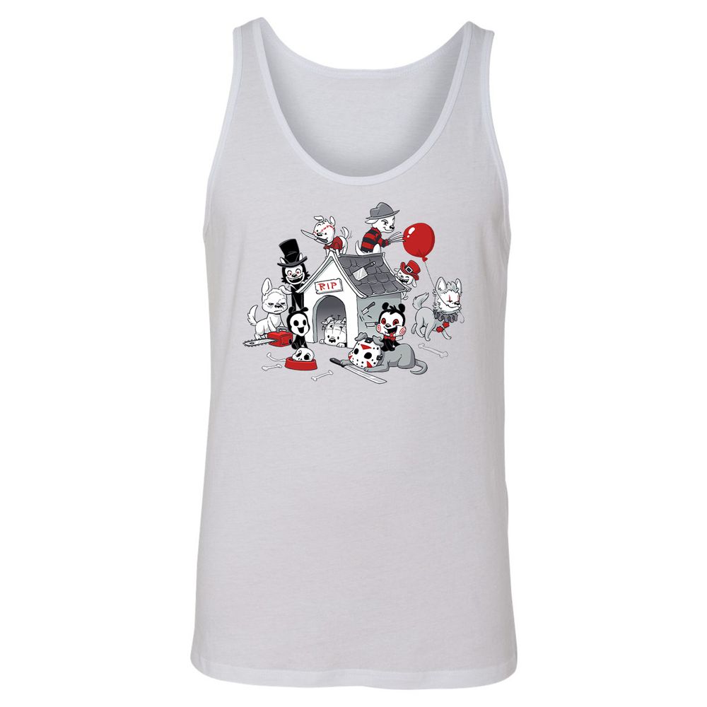 Unisex Jersey Tank - HGMMC23L - White - 1