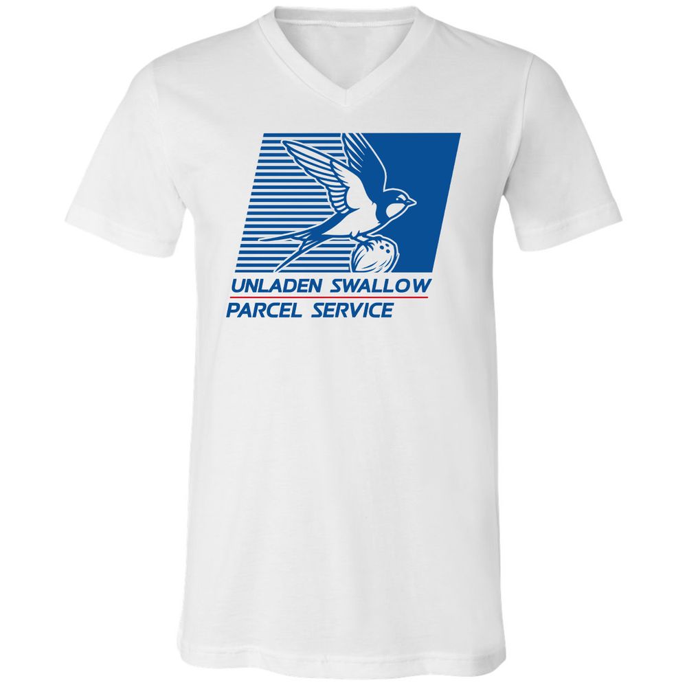 Unisex V-Neck T-Shirt - 55PU75KS - White - 1