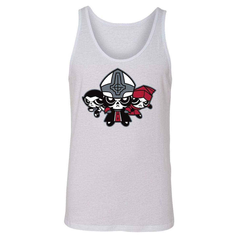 Unisex Jersey Tank - P2X54KF4 - White - 1