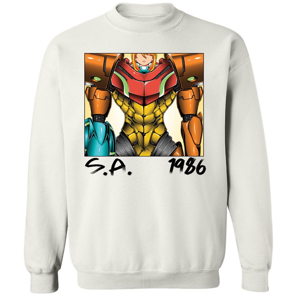 Classic Unisex Sweatshirt - 6B97C5Z1 - White - 1