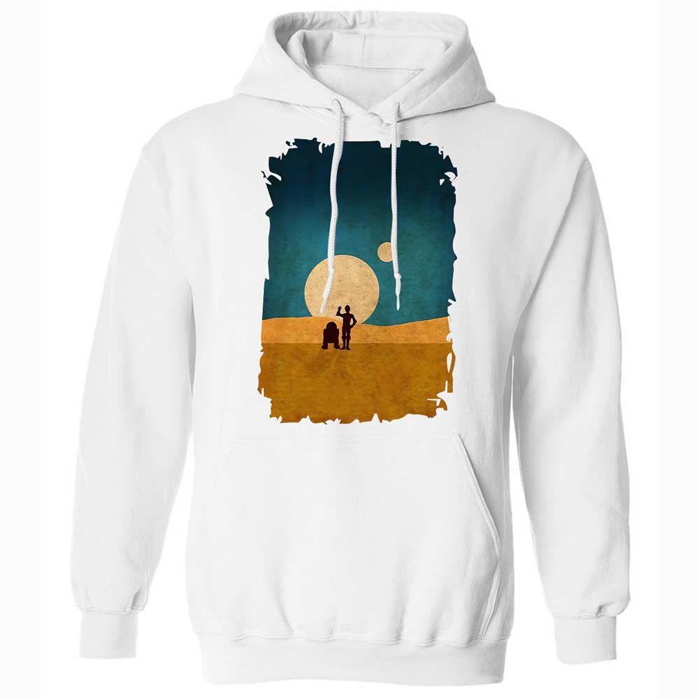 Droids In The Dunes - White - 1