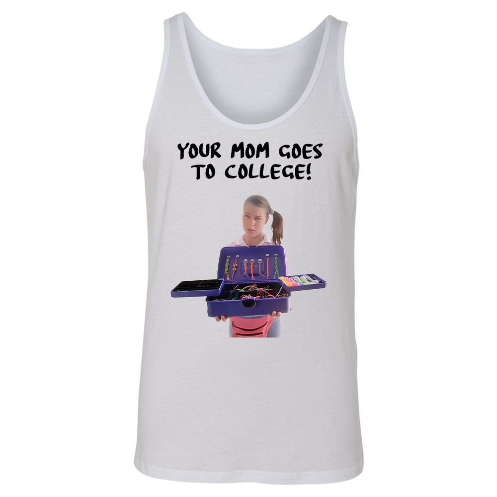 Unisex Jersey Tank - HHXCZJ5L - White - 1