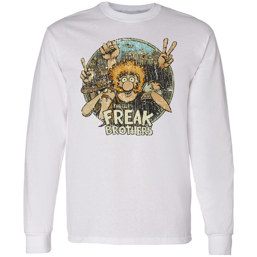 Long Sleeve T-Shirt - QM6AFH1J - White - 1