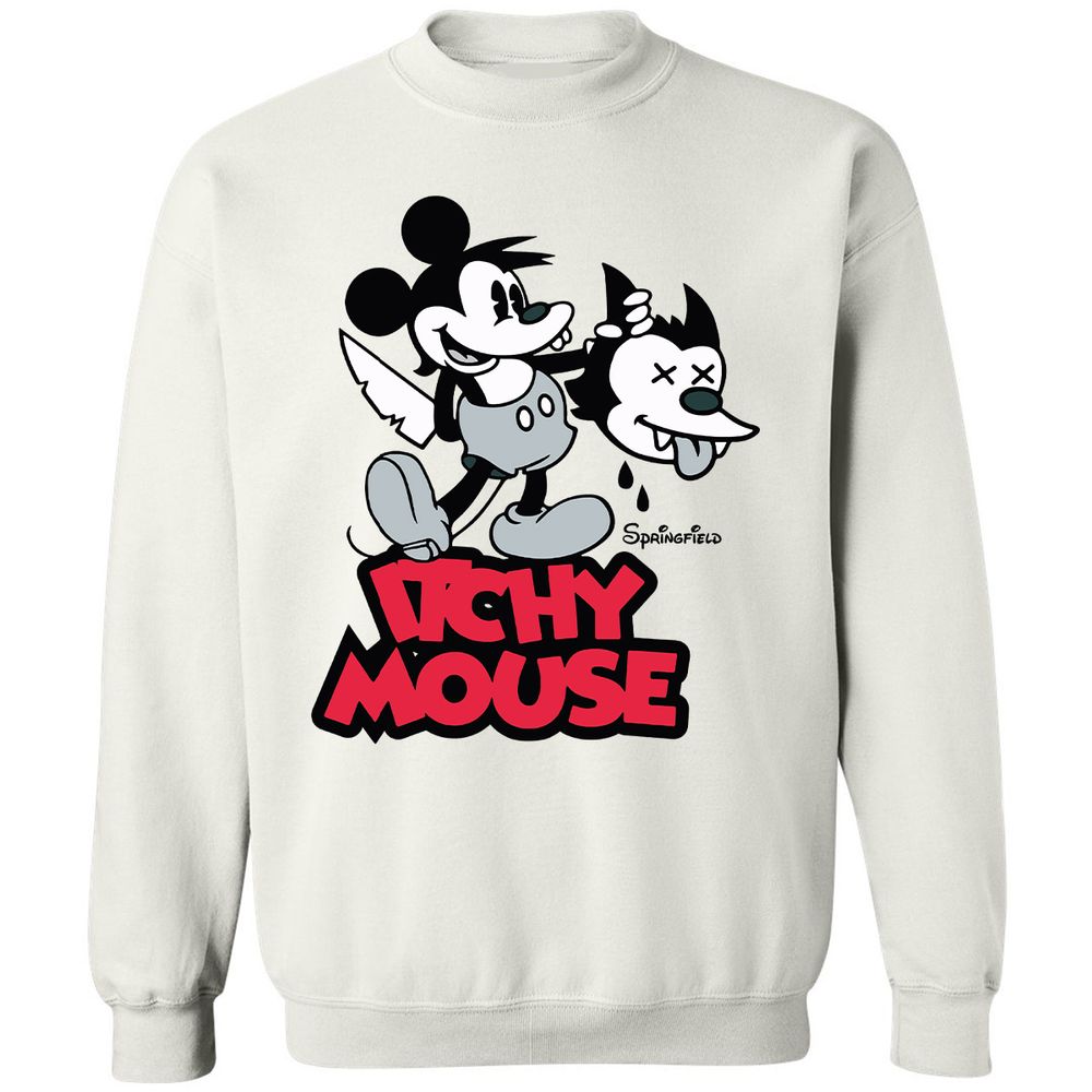 Classic Unisex Sweatshirt - QYUEKQC8 - White - 1