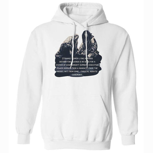 Classic Unisex Hoodie - TY4VDF49 - White - 1