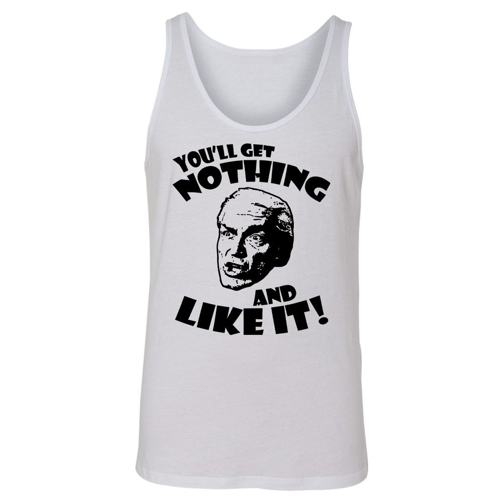 Unisex Jersey Tank - VFYAGRBB - White - 1