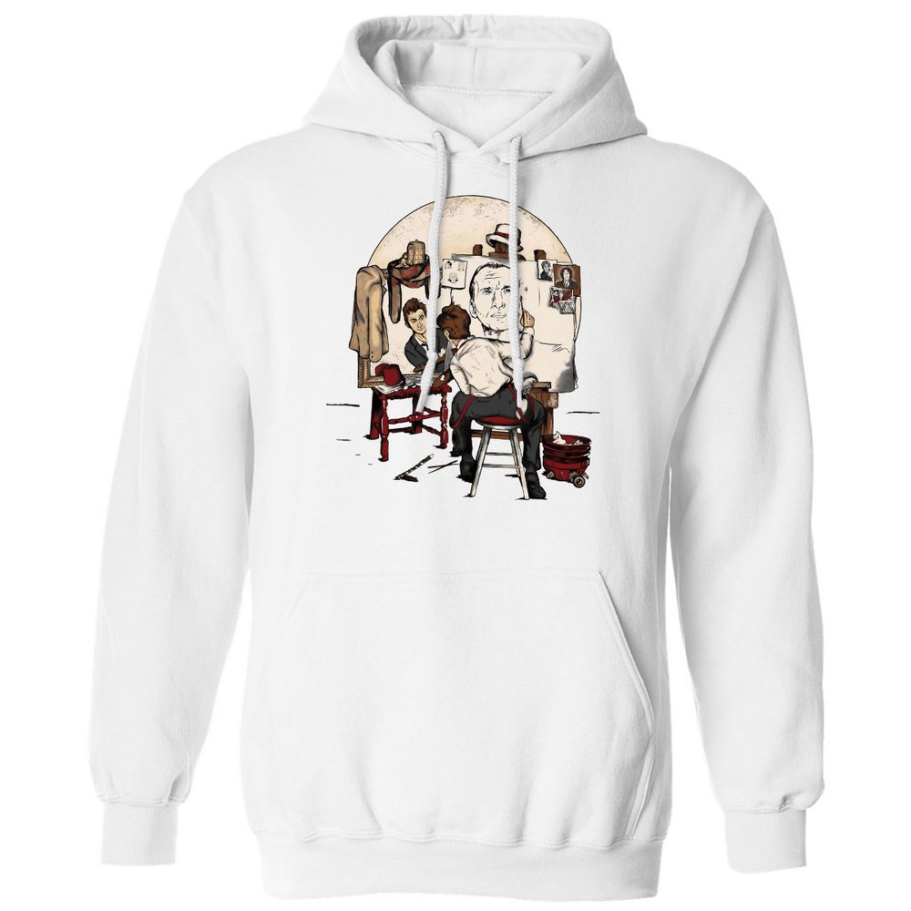 Classic Unisex Hoodie - VX9CTGGF - White - 1