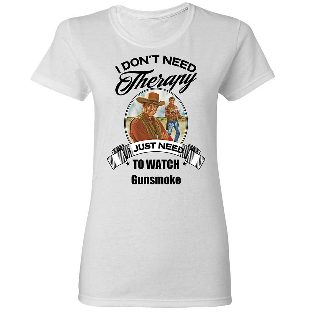 I Don't Need Therapy - White - 1