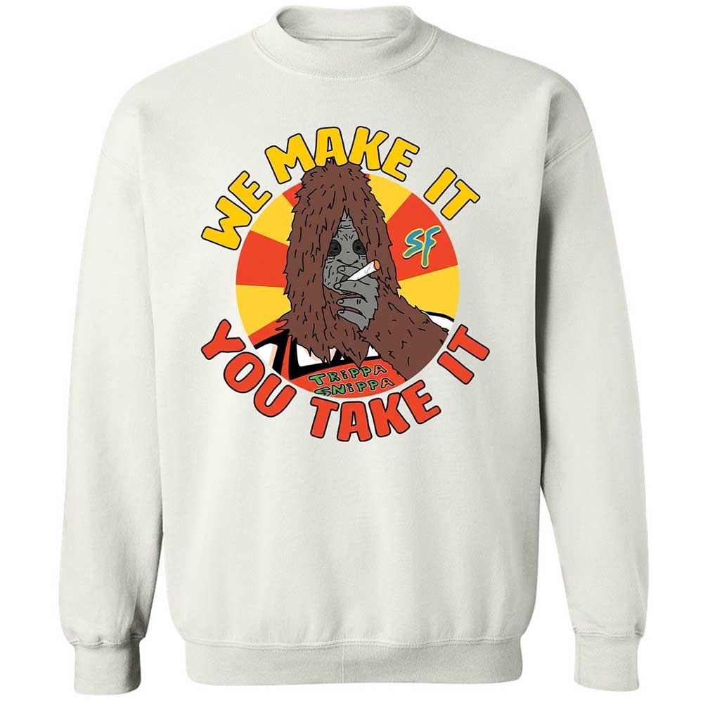 Classic Unisex Sweatshirt - 6UZ5WZHA - White - 1