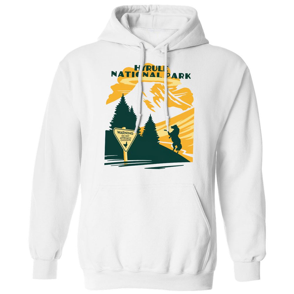 Classic Unisex Hoodie - LND16G23 - White - 1