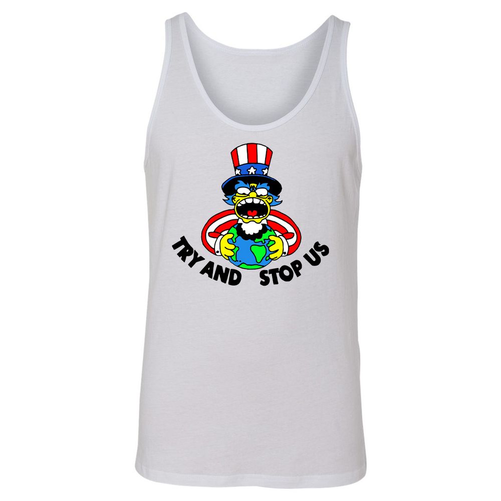 Unisex Jersey Tank - 5T2LZ1CW - White - 1