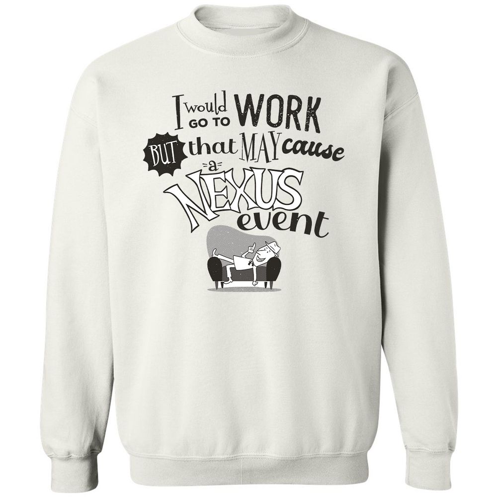 Classic Unisex Sweatshirt - ML9L2T4X - White - 1