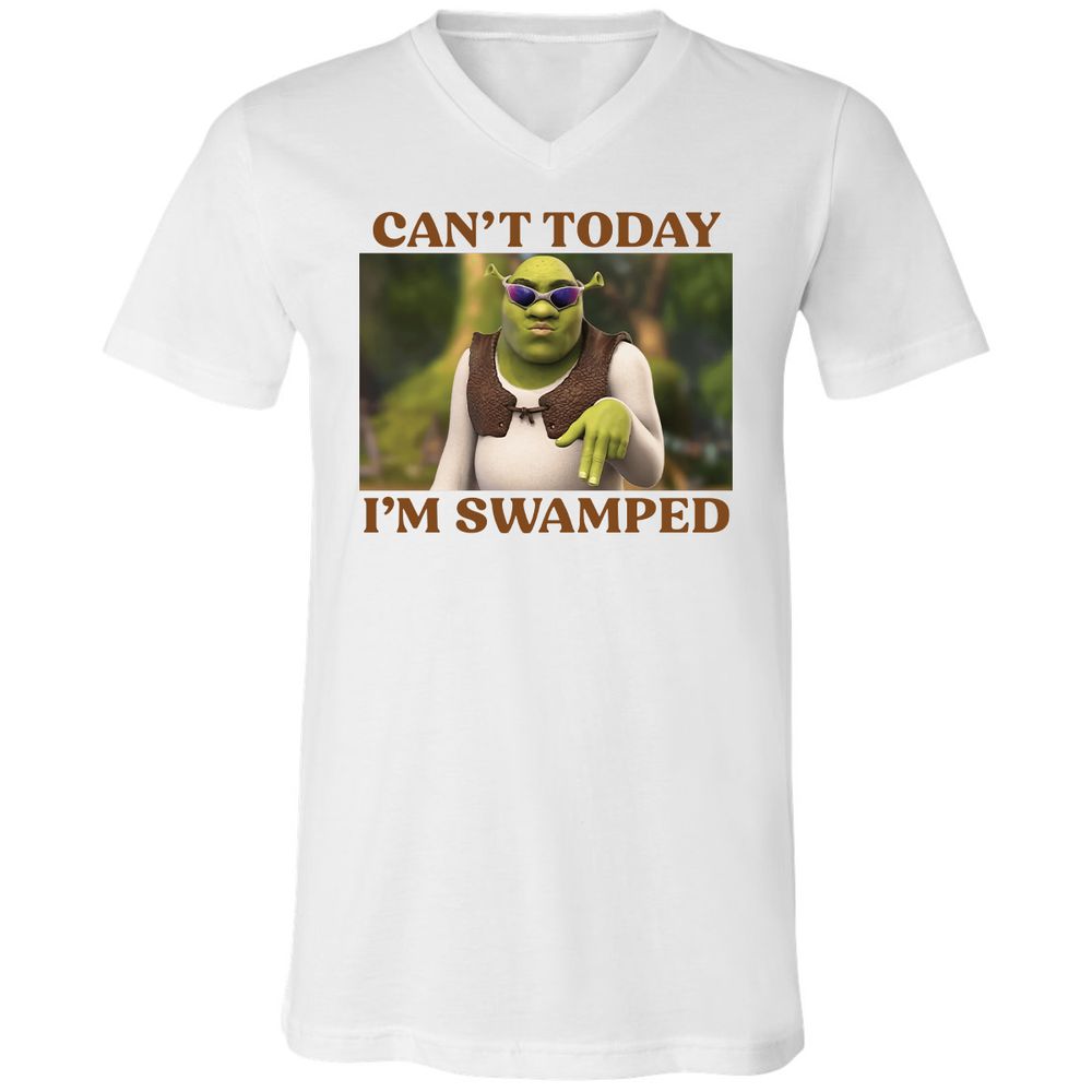 Unisex V-Neck T-Shirt - KBF4FJGF - White - 1