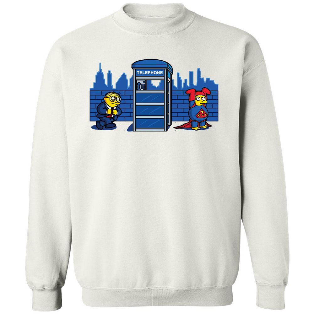 Classic Unisex Sweatshirt - J3CG39KU - White - 1