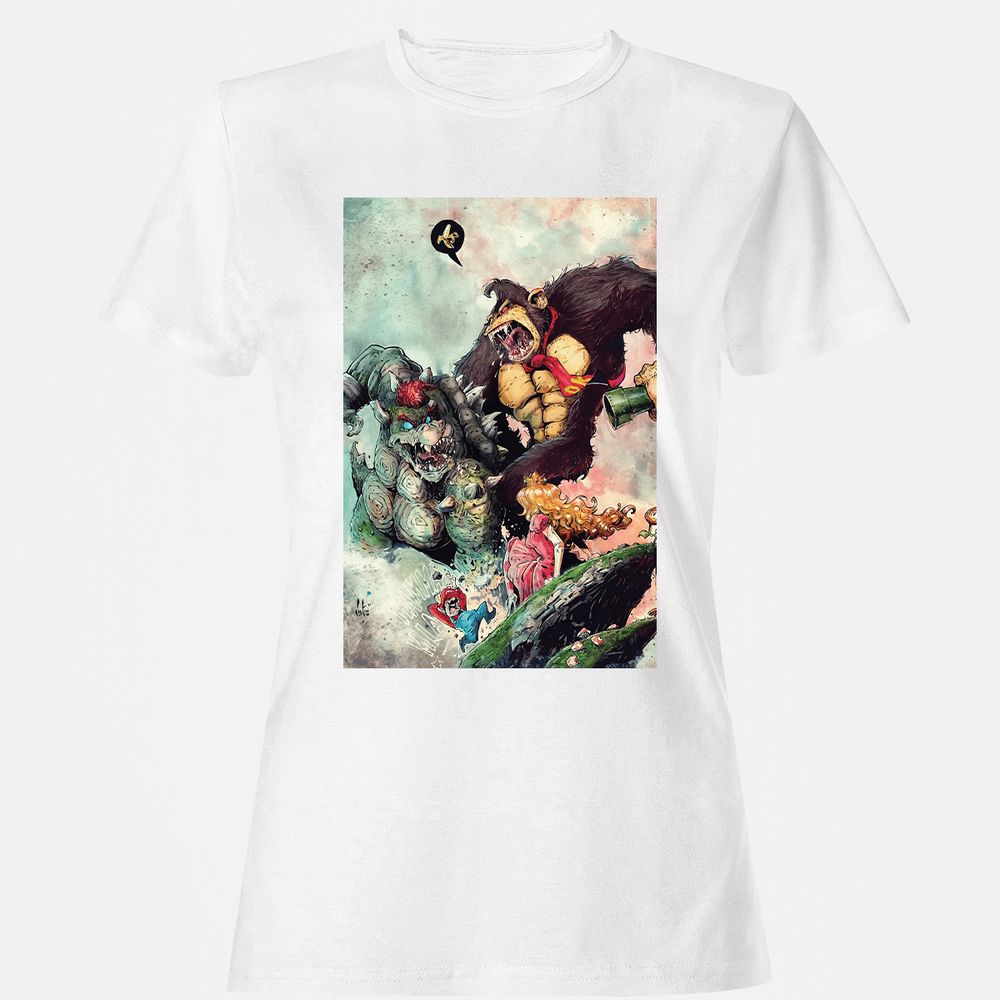Women's T-Shirt - EUFUBV2Z - White - 1