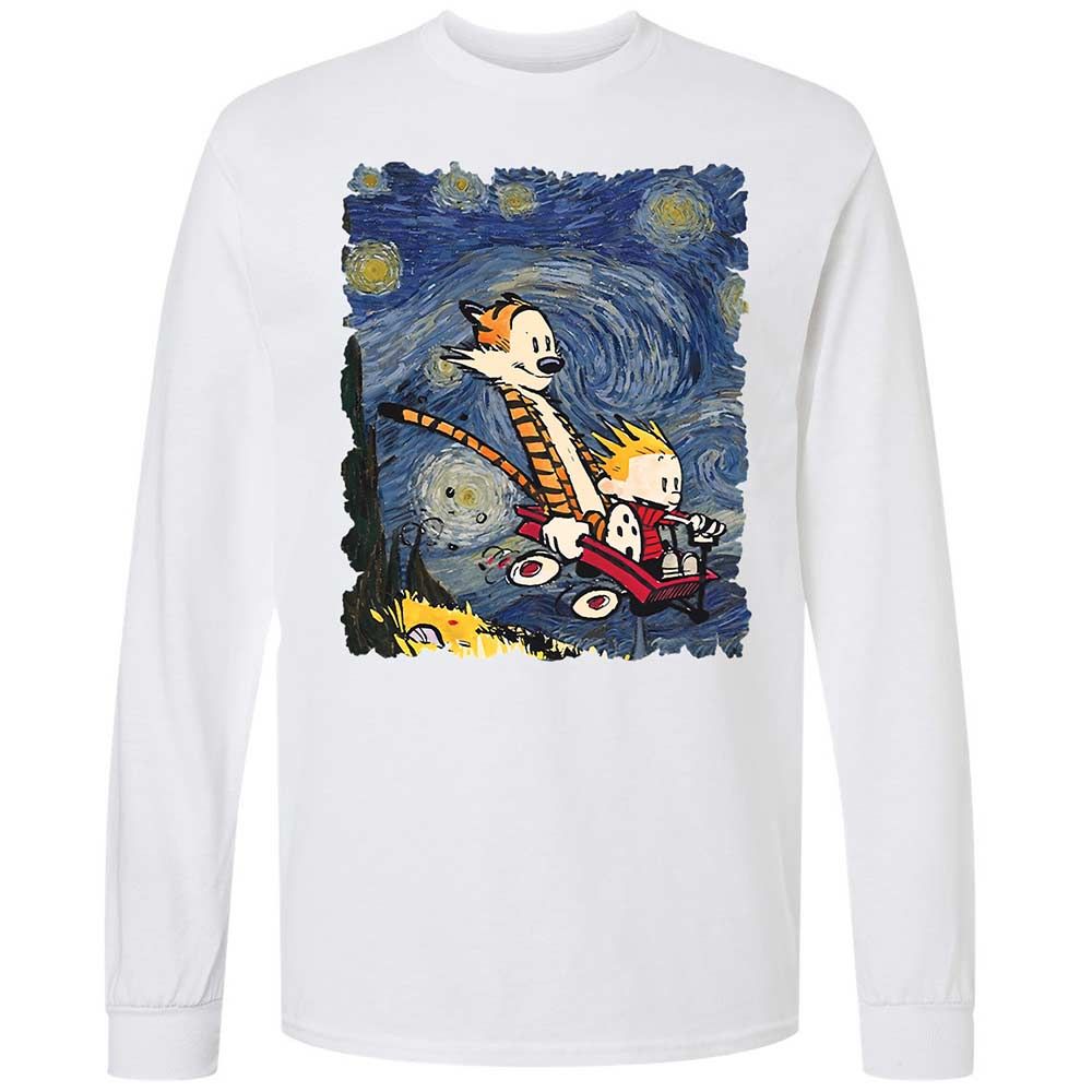 Long Sleeve T-Shirt - TFY5XZCE - White - 1