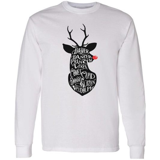 Long Sleeve T-Shirt - 48WQH1PK - White - 1
