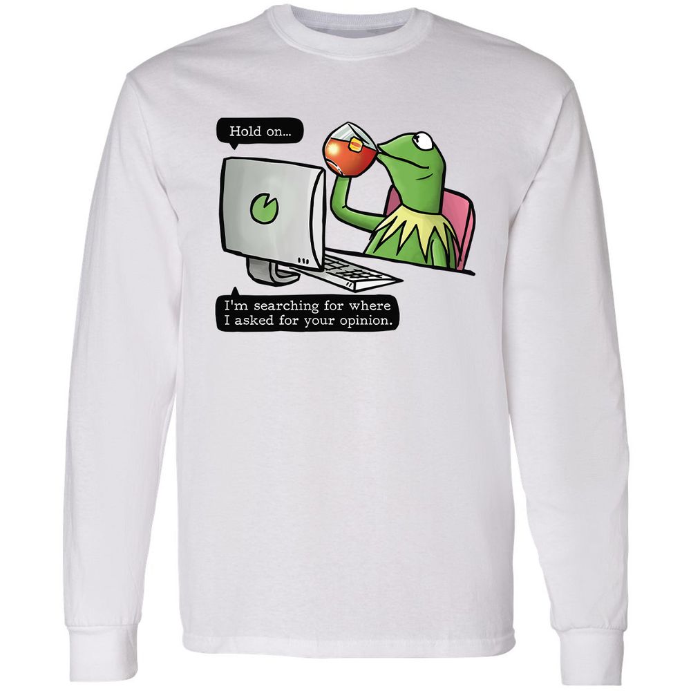 Long Sleeve T-Shirt - Y2DS4FCW - White - 1