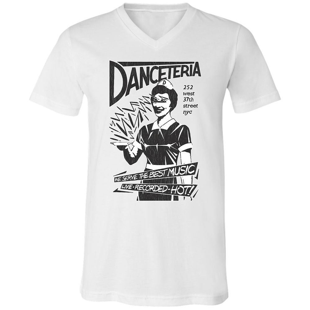 Unisex V-Neck T-Shirt - S95XHMPV - White - 1