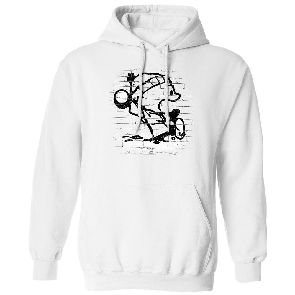 Classic Unisex Hoodie - PSWLR93Y - White - 1