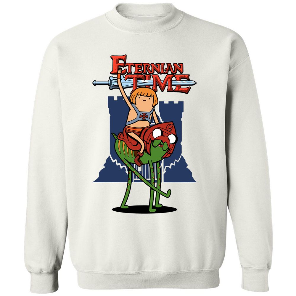Classic Unisex Sweatshirt - N62V2S1W - White - 1
