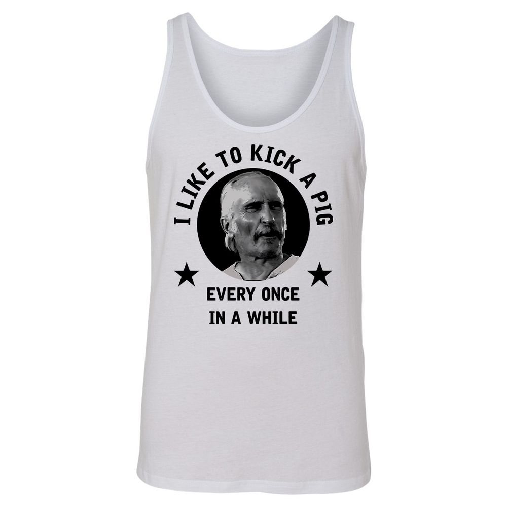 I like to kick a pig - White - 1