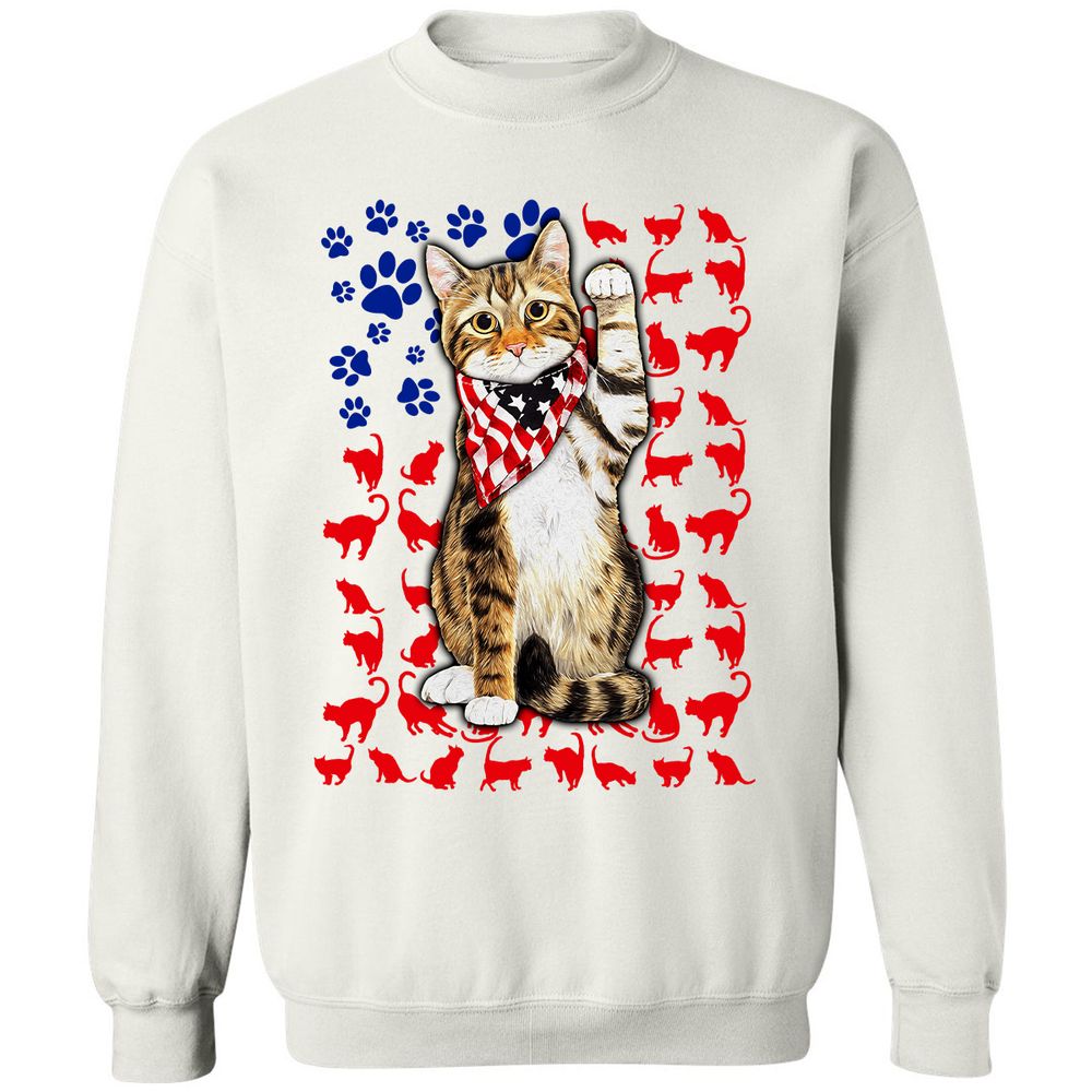 Classic Unisex Sweatshirt - 6QXLB2L7 - White - 1