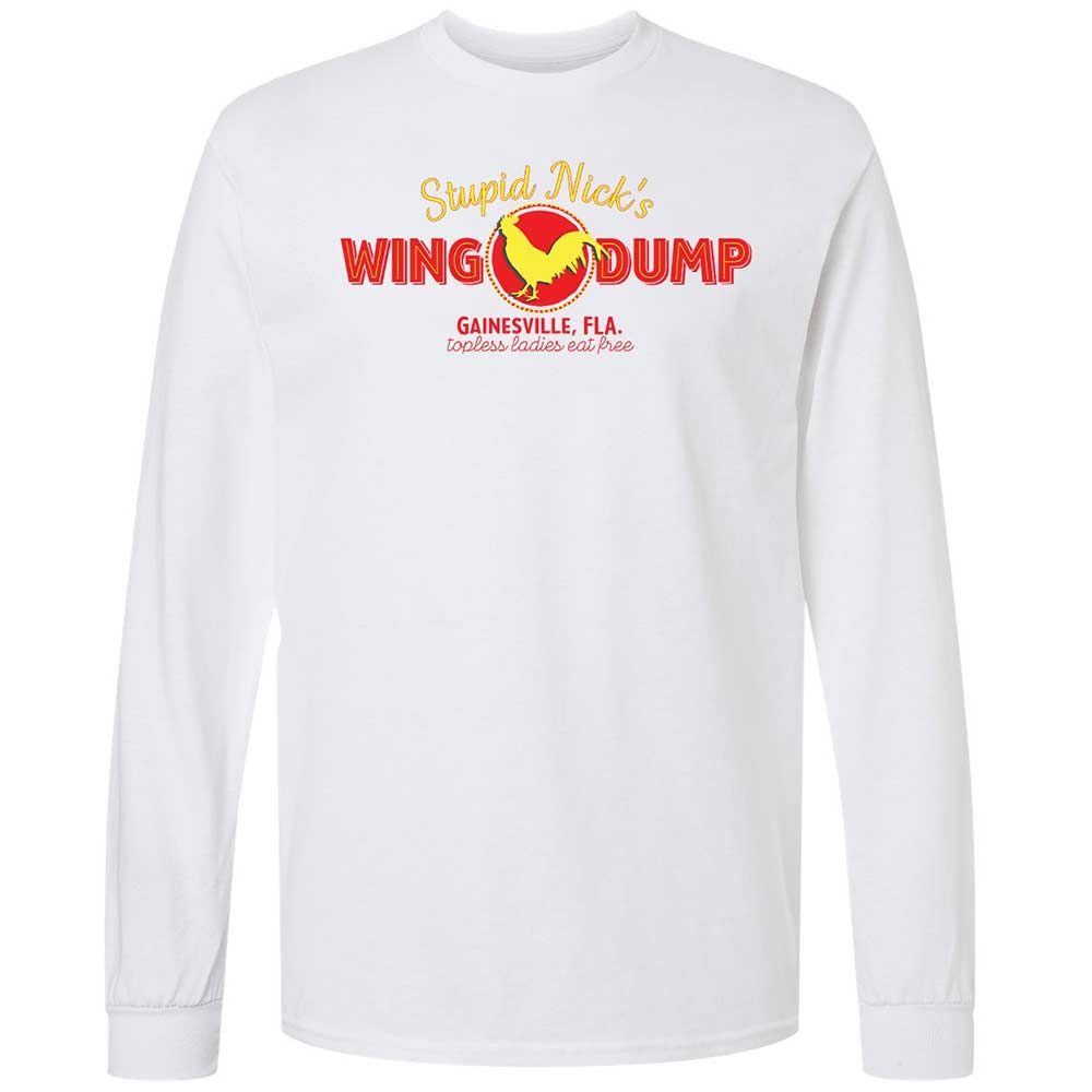Stupid Nick's Wing Dump - White - 1