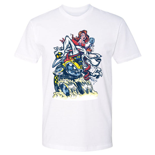 Premium Unisex T-Shirt - 53LLK2HV - White - 1