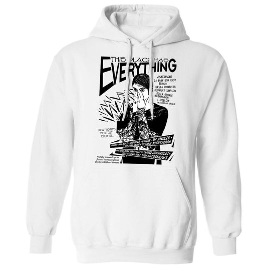 Classic Unisex Hoodie - S8LHV5FK - White - 1