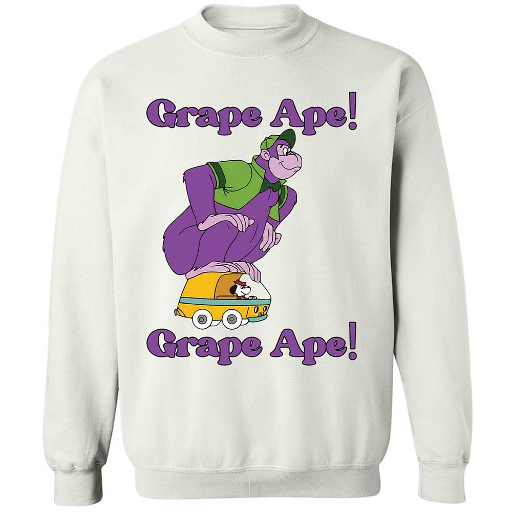 Classic Unisex Sweatshirt - 6BEB73UC - White - 1