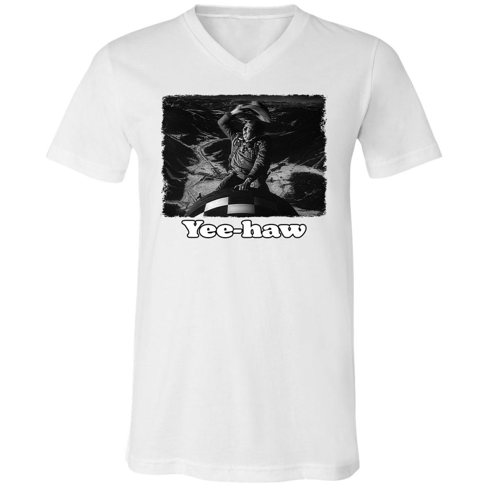 Unisex V-Neck T-Shirt - GTZPT6RW - White - 1