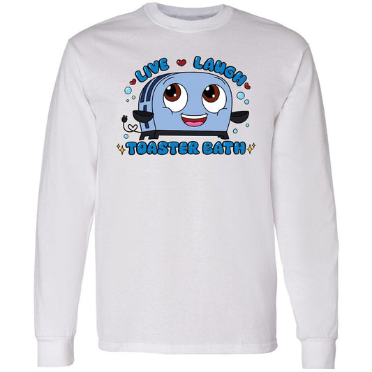 Long Sleeve T-Shirt - K6ENSU6F - White - 1