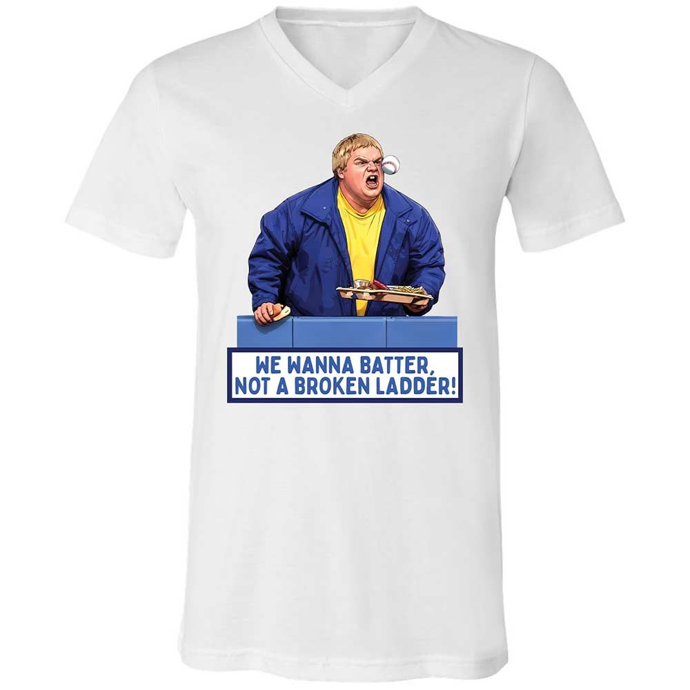 Unisex V-Neck T-Shirt - TU2NT2KB - White - 1