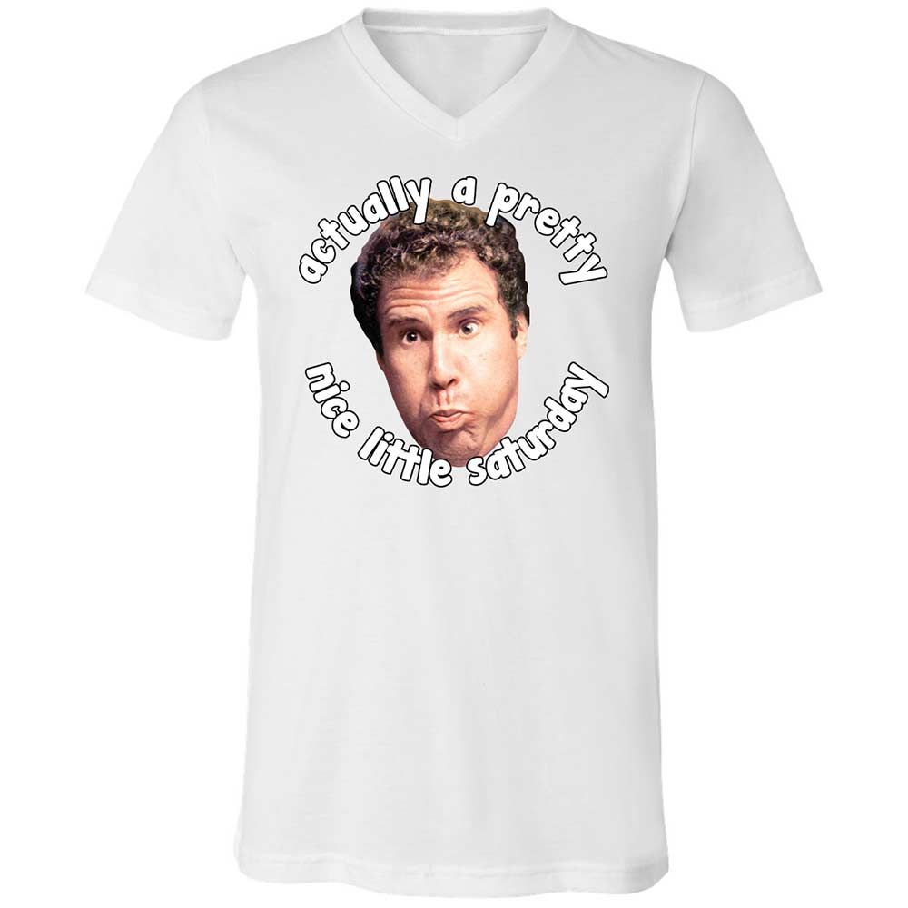 Unisex V-Neck T-Shirt - 264KK534 - White - 1