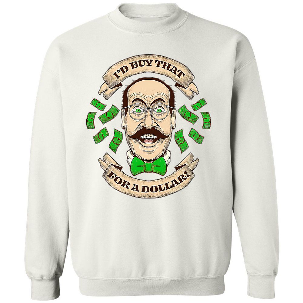 Classic Unisex Sweatshirt - 6UGH8FD6 - White - 1