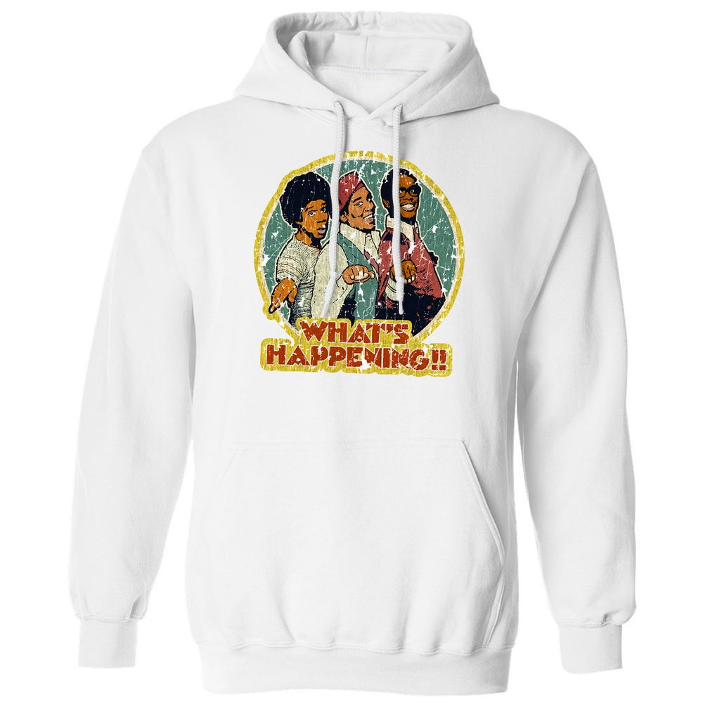 Classic Unisex Hoodie - 5A9E7EK9 - White - 1