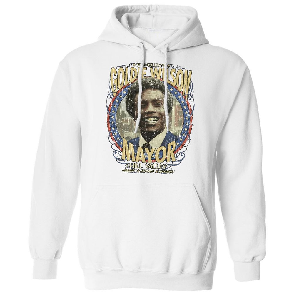 Re-Elect Mayor Goldie Wilson - White - 1