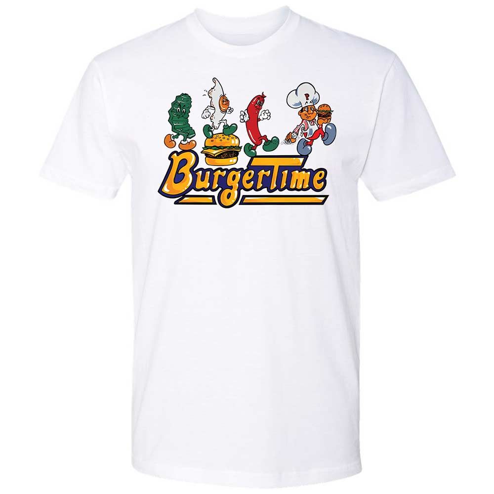 BurgerTime - White - 1