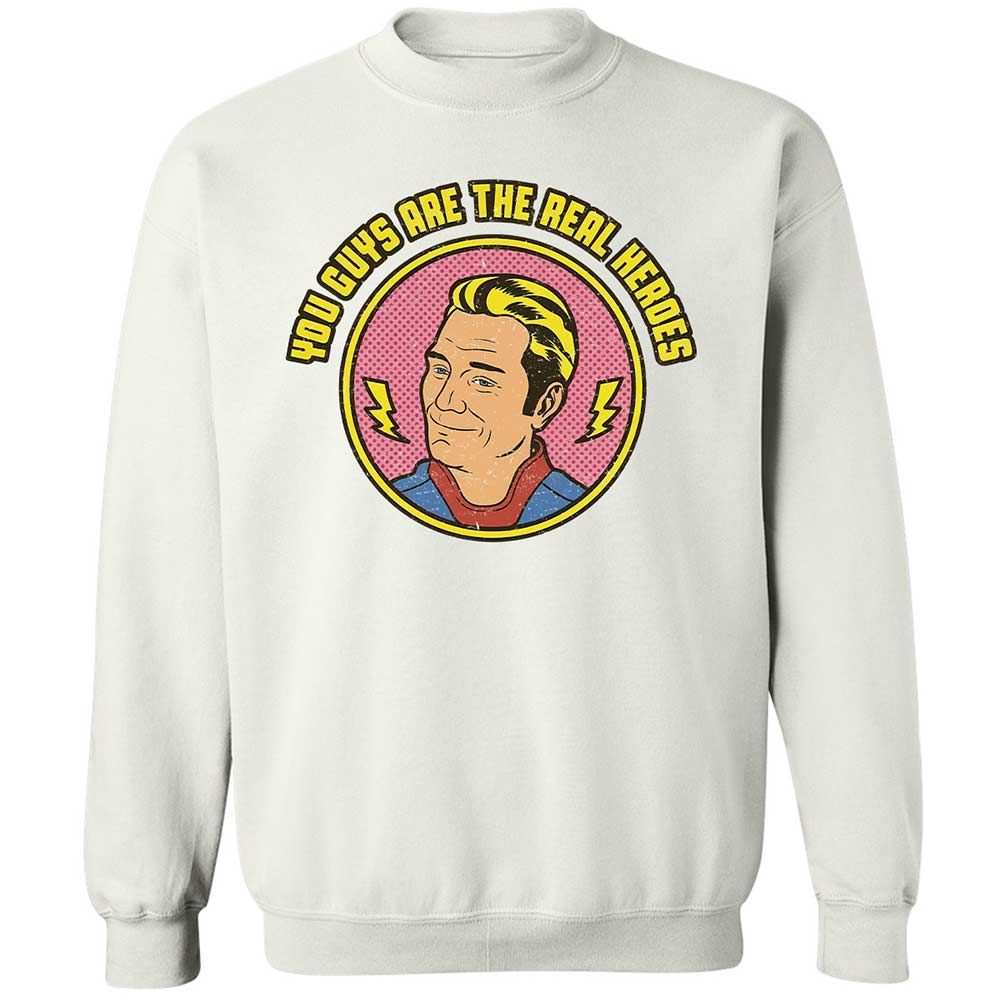 Classic Unisex Sweatshirt - R9P5N3UB - White - 1