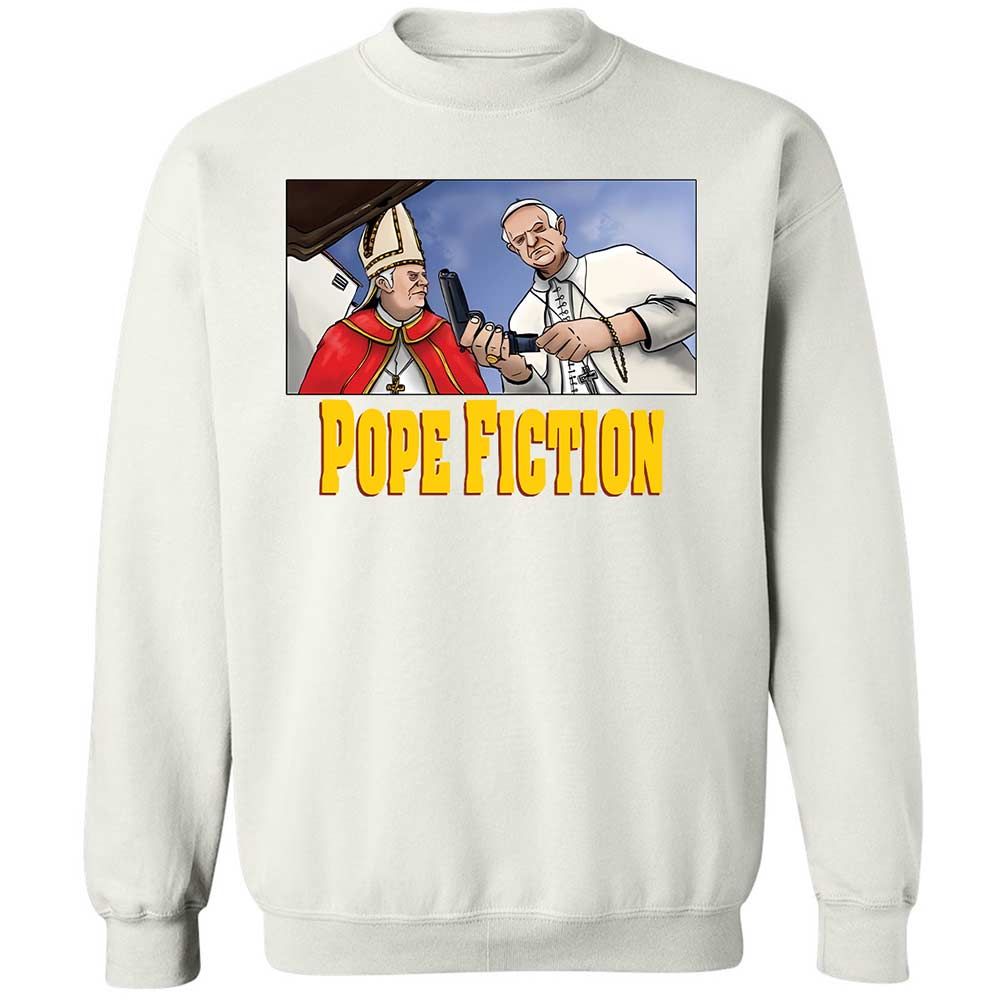 Pope Fiction - White - 1