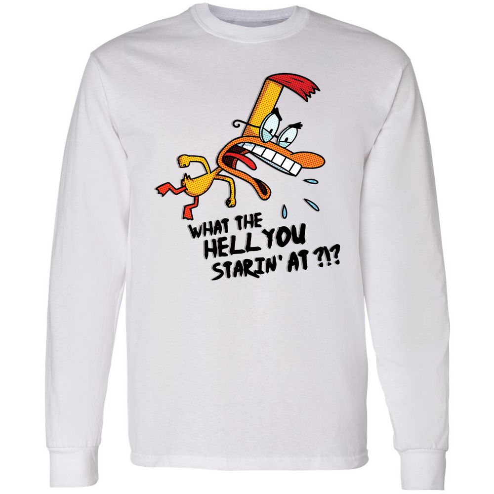 Long Sleeve T-Shirt - E44SDB72 - White - 1