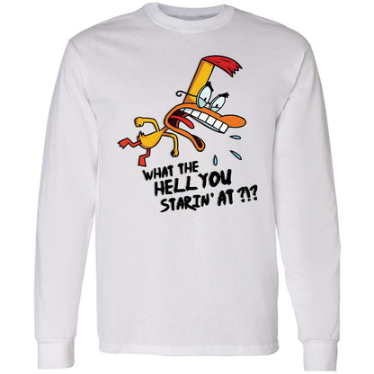Long Sleeve T-Shirt - E44SDB72 - White - 1
